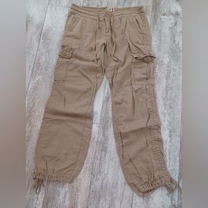 Khaki cargo pants